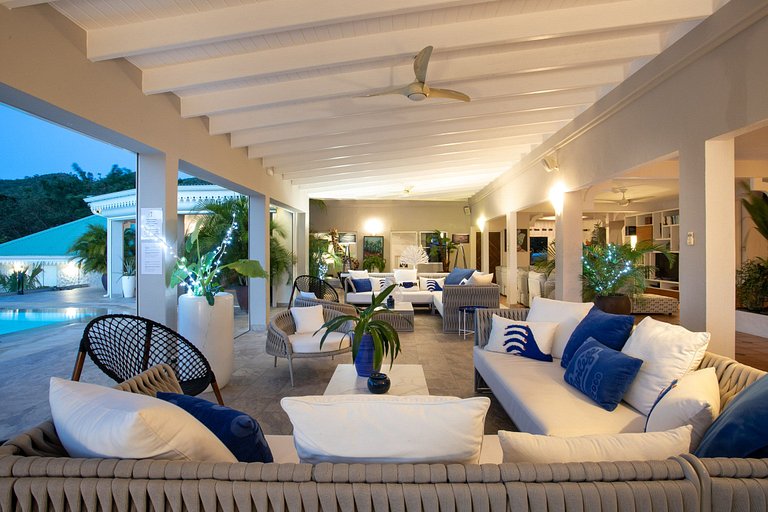 Sxm016 – Villa con vistas al mar en Anse Marcel