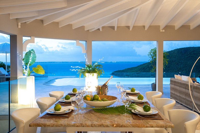 Sxm016 – Villa com vista para o mar em Anse Marcel