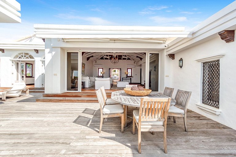 Sxm017 – Villa com vista para o mar com piscina em Terres Ba