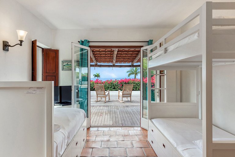 Sxm017 – Villa con vistas al mar con piscina en Terres Basse