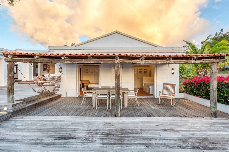 Sxm017 – Villa con vistas al mar con piscina en Terres Basse