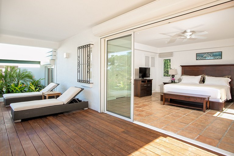 Sxm017 – Villa con vistas al mar con piscina en Terres Basse