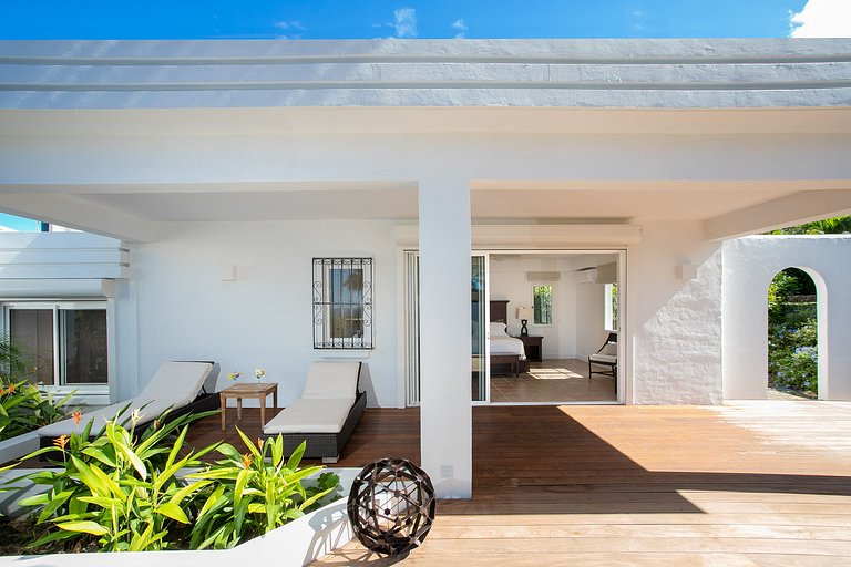 Sxm017 – Villa avec vue sur la mer avec piscine à Terres Bas