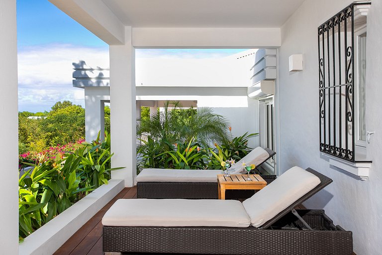 Sxm017 – Villa avec vue sur la mer avec piscine à Terres Bas