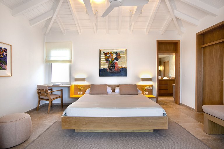 Sxm017 – Ocean-view villa with pool in Terres Basses