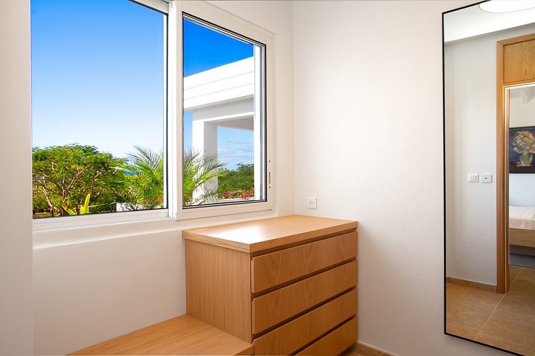 Sxm017 – Villa com vista para o mar com piscina em Terres Ba