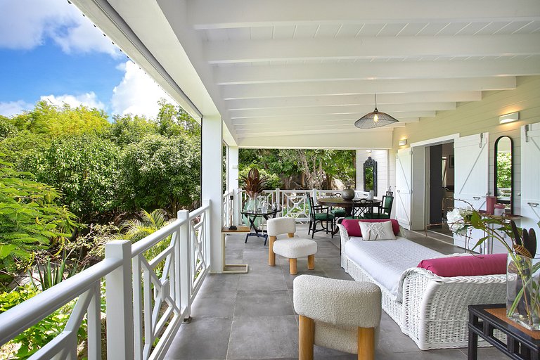 Sxm016 – Villa con vistas al mar en Anse Marcel
