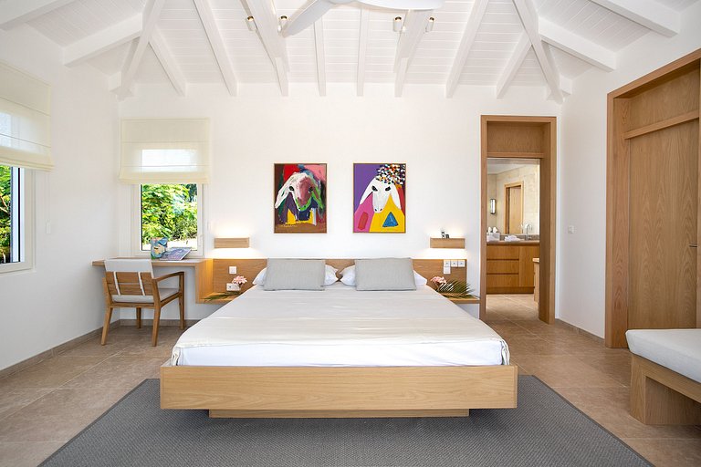 Sxm017 – Villa avec vue sur la mer avec piscine à Terres Bas