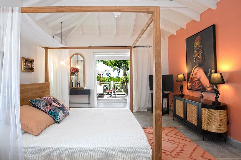 Sxm016 – Villa con vistas al mar en Anse Marcel