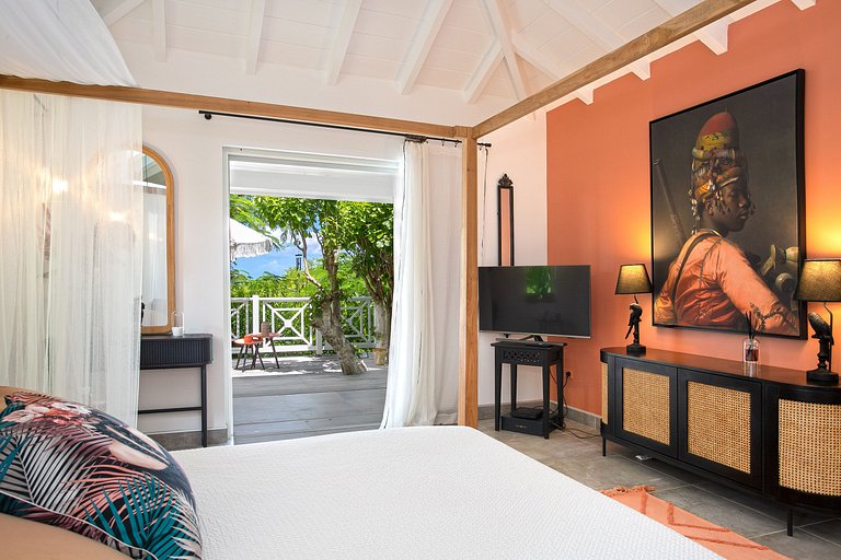 Sxm016 – Villa con vistas al mar en Anse Marcel