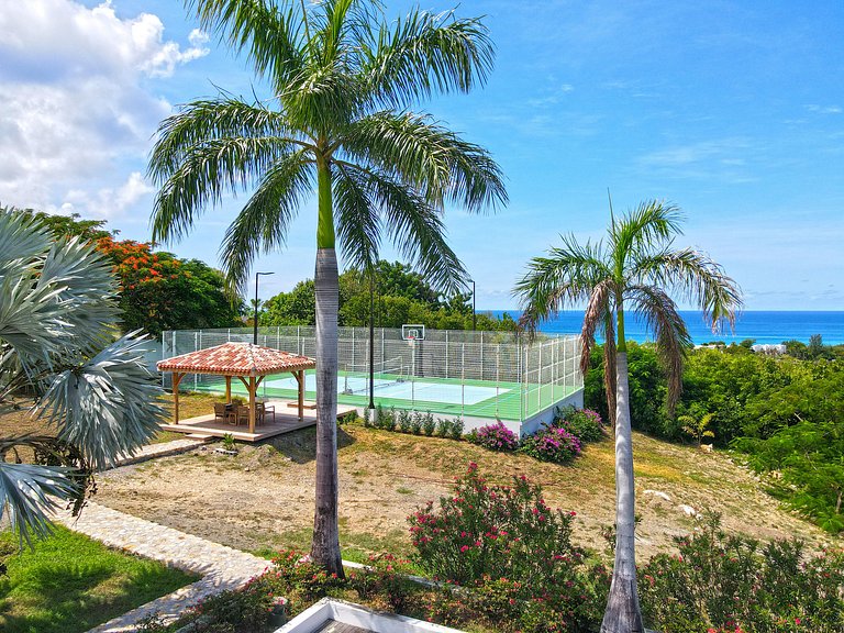Sxm017 – Ocean-view villa with pool in Terres Basses