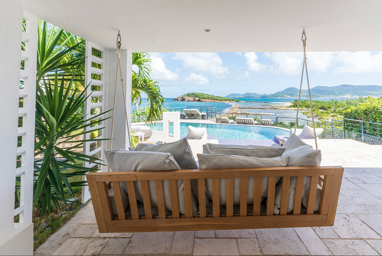 Sxm018 – Villa com vista para o mar nas falésias de Terres B
