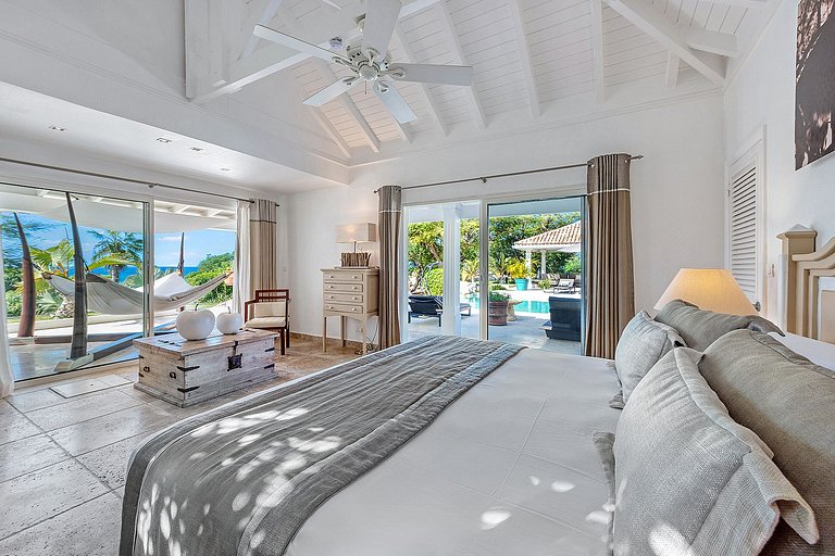 Sxm019 – Ensemble de deux villas avec jardins privés à Terre
