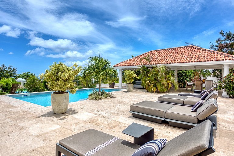 Sxm019 – Villa dupla com jardins privados em Terres Basses