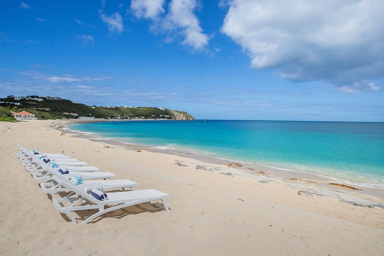 Sxm020 – Villa frente al mar con cottage en Baie Rouge