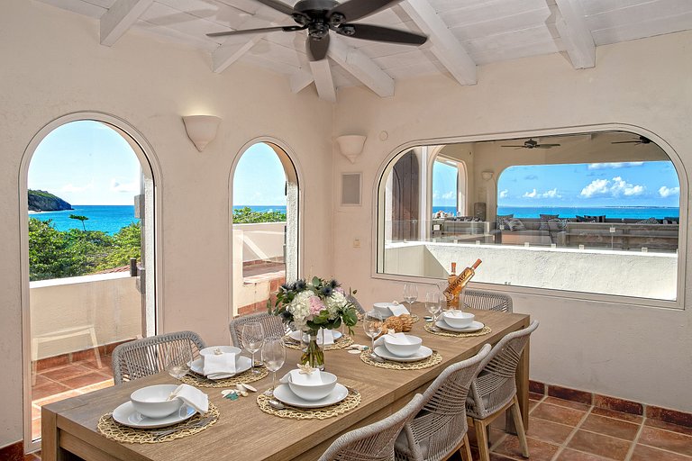 Sxm020 – Beachfront villa with cottage in Baie Rouge