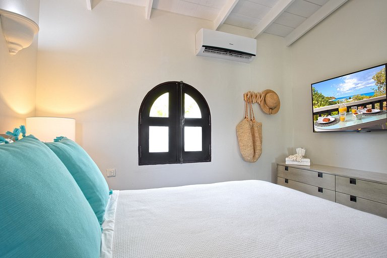 Sxm020 – Villa à beira-mar com cottage em Baie Rouge