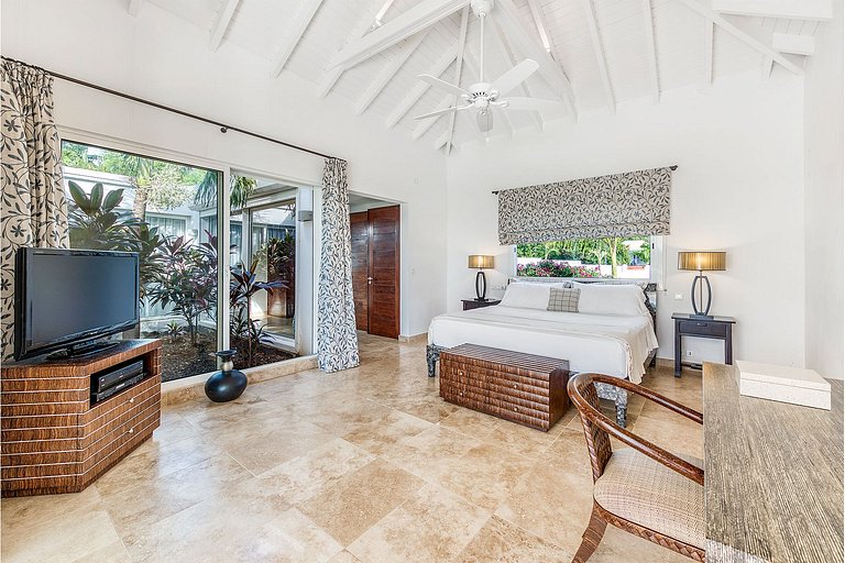 Sxm021 – Villa moderne avec vue mer à Terres Basses