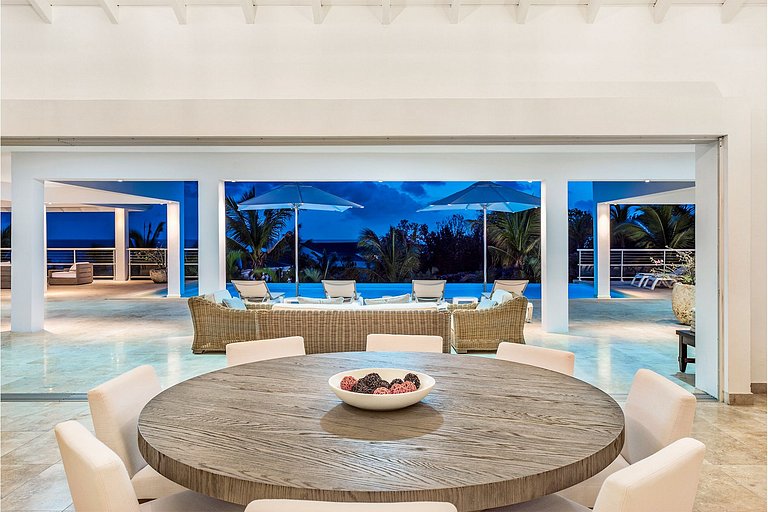 Sxm021 – Villa moderne avec vue mer à Terres Basses