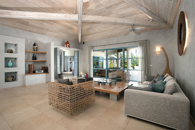 Sxm022 – Casa com quadra de tênis perto de Baie aux Prunes