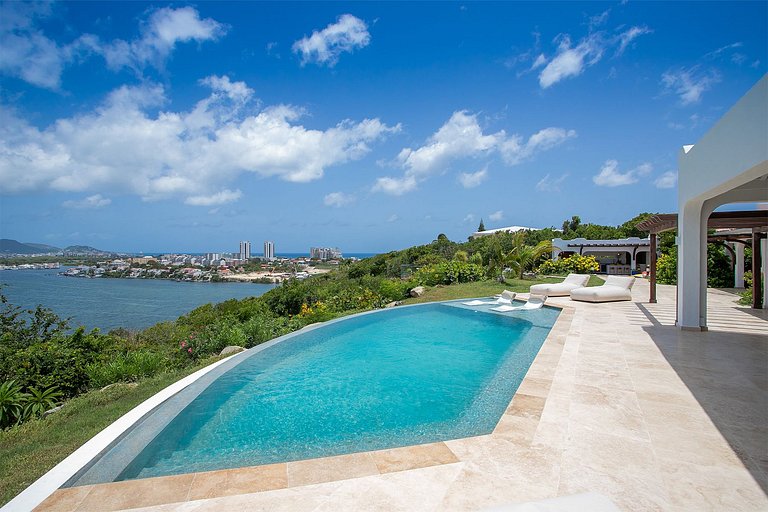 Sxm023 – Villa de style marocain avec vue sur Simpson Bay La