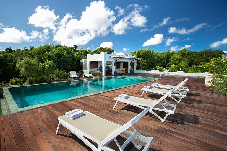Sxm023 – Villa em estilo marroquino com vista para Simpson B