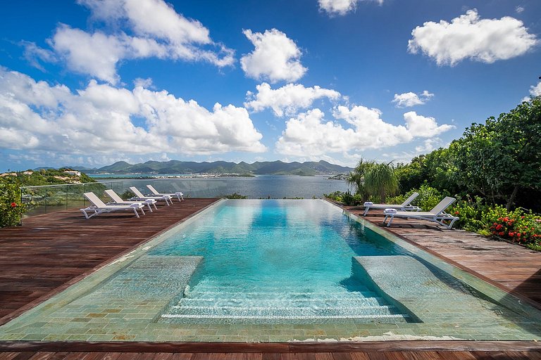 Sxm023 – Villa em estilo marroquino com vista para Simpson B