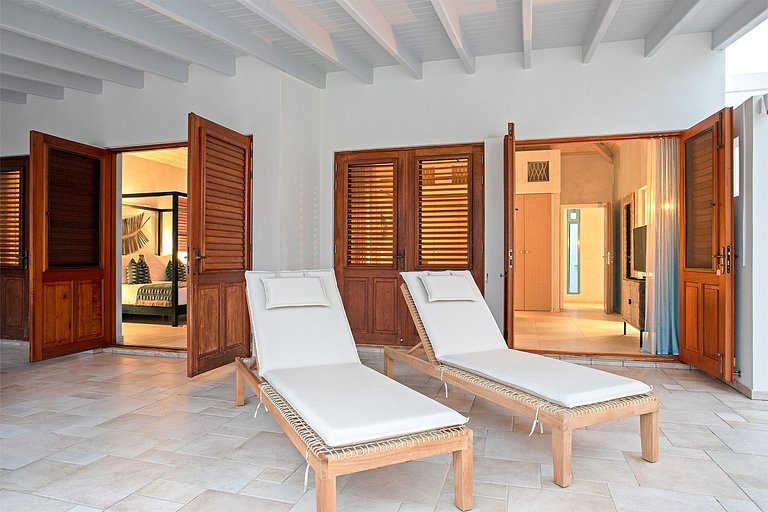 Sxm022 – Maison avec court de tennis près de Baie aux Prunes