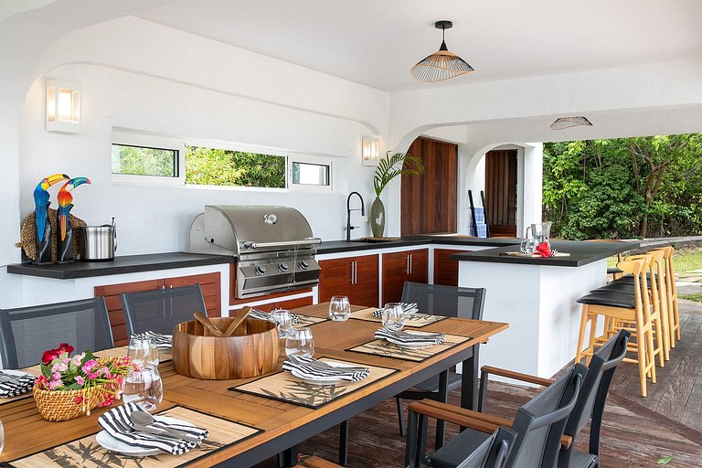 Sxm023 – Villa estilo marroquí con vistas a Simpson Bay Lago