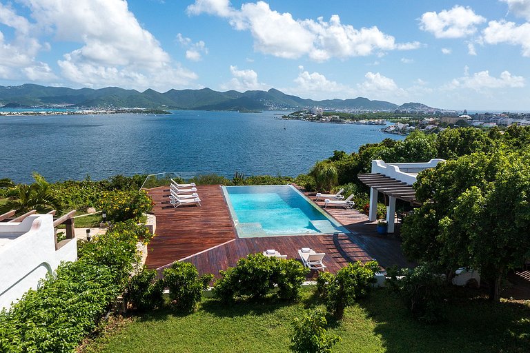 Sxm023 – Villa de style marocain avec vue sur Simpson Bay La
