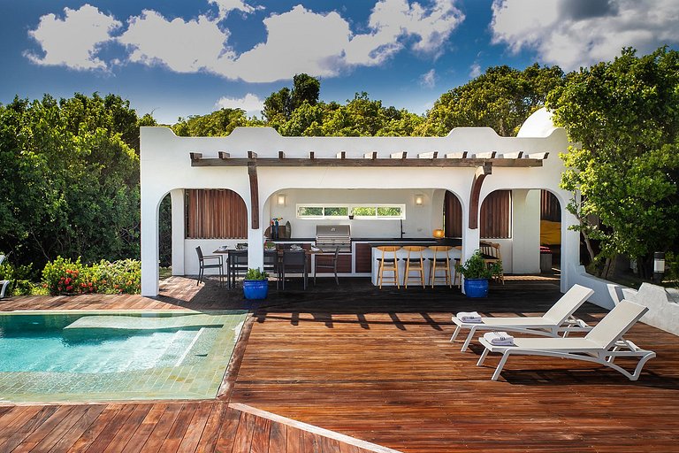 Sxm023 – Villa em estilo marroquino com vista para Simpson B