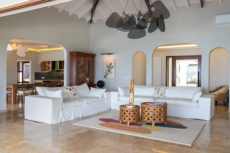 Sxm023 – Villa de style marocain avec vue sur Simpson Bay La
