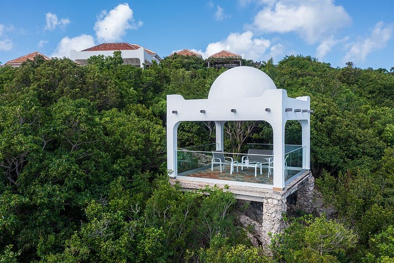Sxm023 – Villa estilo marroquí con vistas a Simpson Bay Lago
