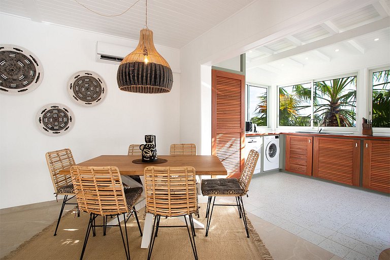 Sxm024 – Casa en la colina con vistas al mar en Terres Basse