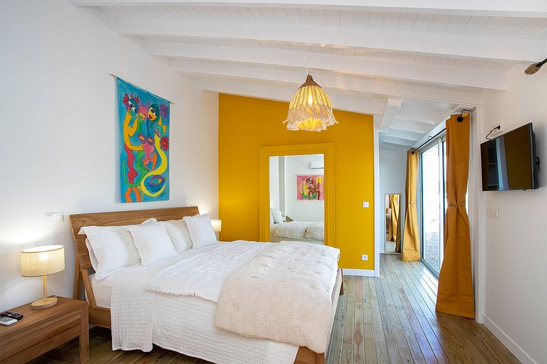 Sxm024 – Chic hillside home with ocean views in Terres Basse