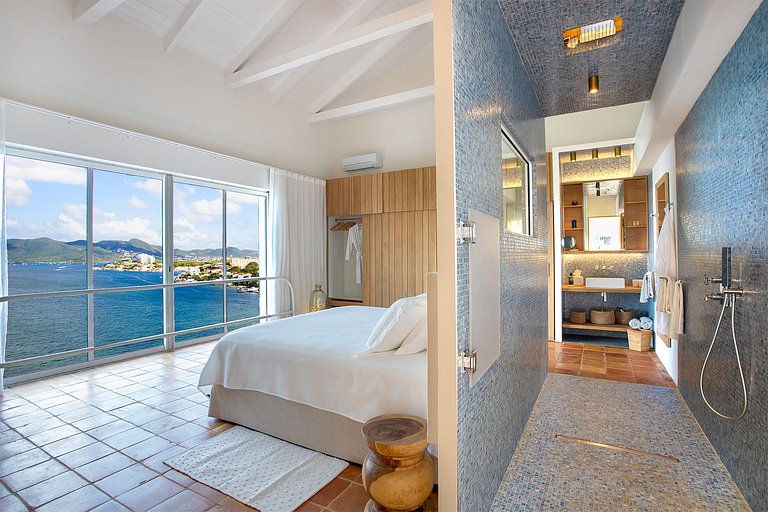 Sxm025 – Casa arquitetônica com vista para a lagoa em Terres