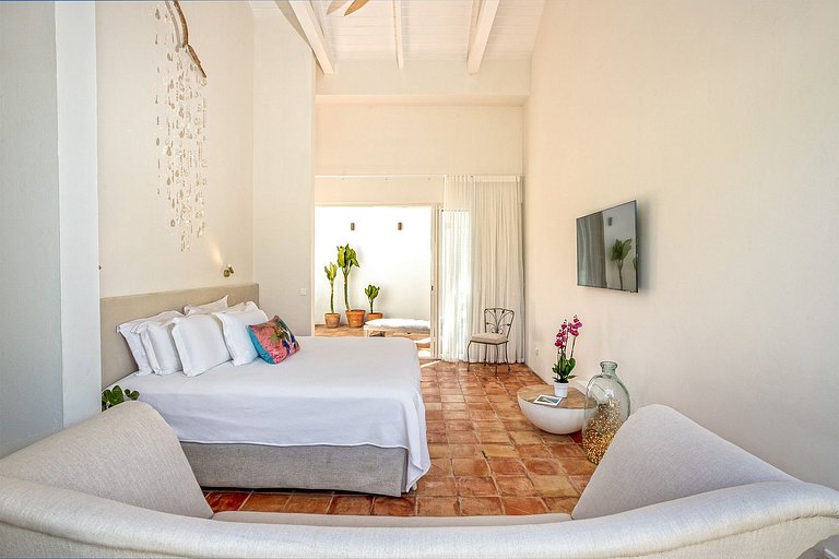 Sxm025 – Casa arquitectónica con vistas a la laguna en Terre