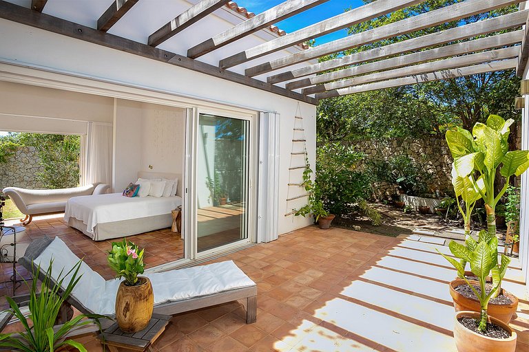 Sxm025 – Casa arquitectónica con vistas a la laguna en Terre