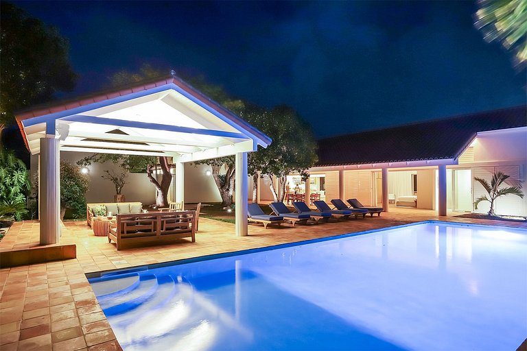 Sxm025 – Casa arquitetônica com vista para a lagoa em Terres