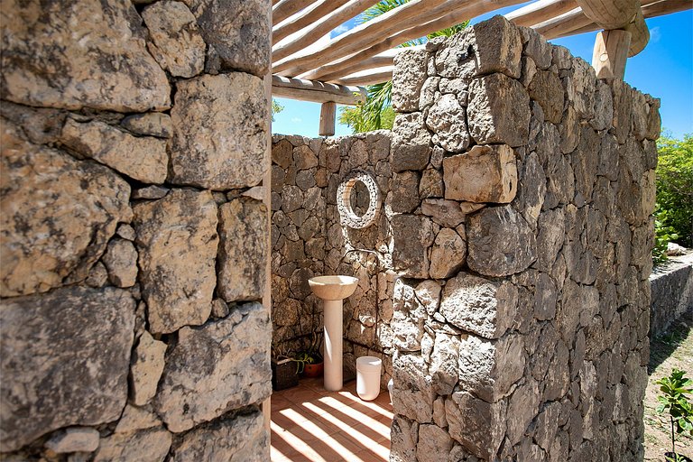 Sxm025 – Casa arquitetônica com vista para a lagoa em Terres
