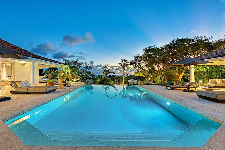 Sxm041 – Villa tropicale raffinée à Terres Basses