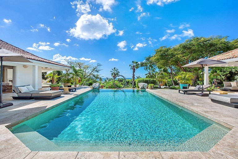 Sxm041 – Villa tropicale raffinée à Terres Basses