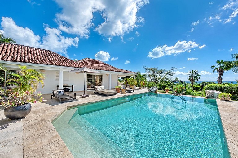 Sxm041 – Villa tropical sofisticada em Terres Basses