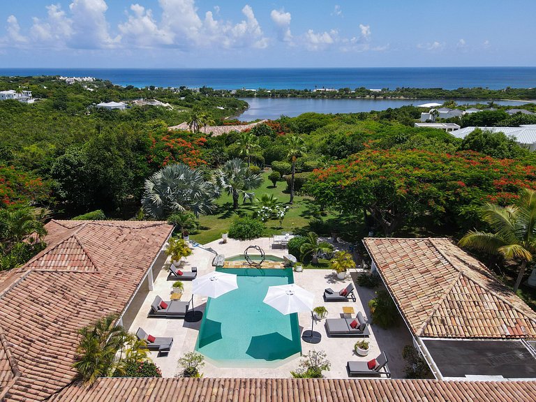 Sxm041 – Villa tropicale raffinée à Terres Basses