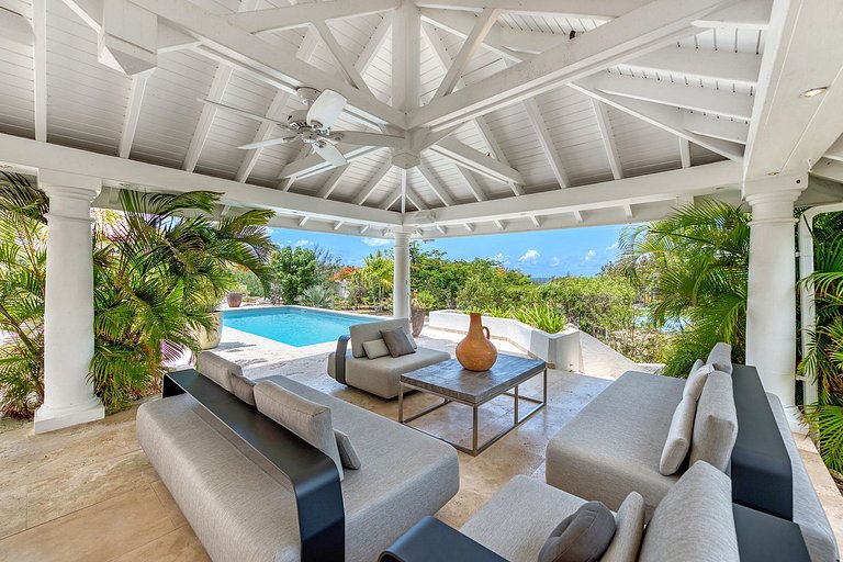 Sxm039 – Villa charmosa com jardim em Terres Basses