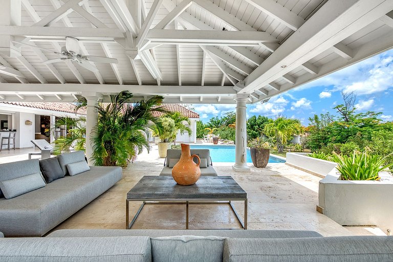 Sxm039 – Villa encantadora con jardín en Terres Basses