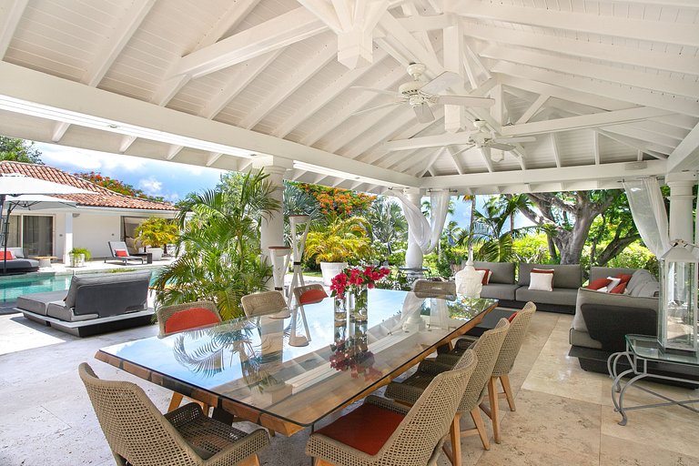 Sxm041 – Villa tropical sofisticada em Terres Basses