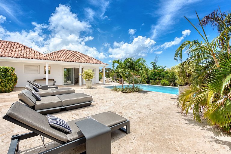 Sxm039 – Charming garden villa with pool in Terres Basses