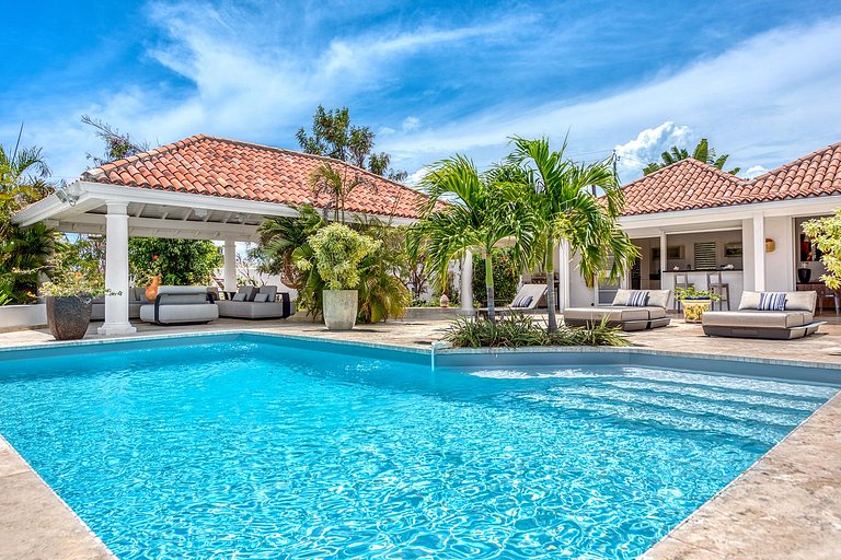 Sxm039 – Villa encantadora con jardín en Terres Basses
