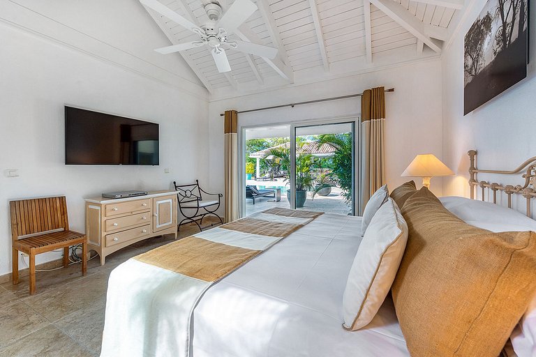 Sxm041 – Villa tropical sofisticada en Terres Basses